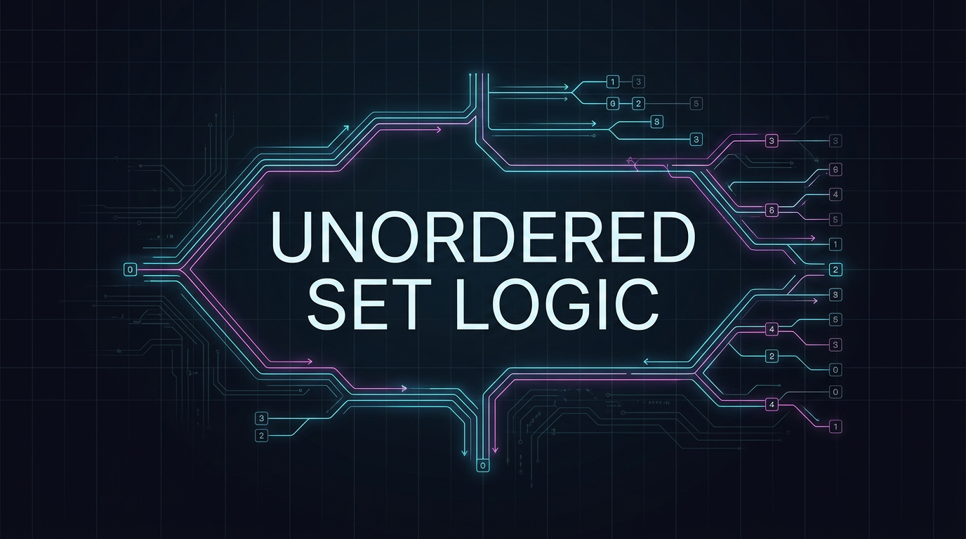 Unordered Set Logic visual